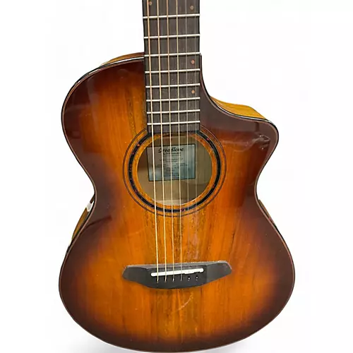 Used Breedlove PURSUIT EX S MYRTLEWOOD Amber 12 String Acoustic Electric Guitar Amber