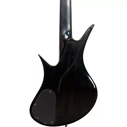 Legator Helio 5 String Bass Super Shred Series Electric Guitar Black Burl