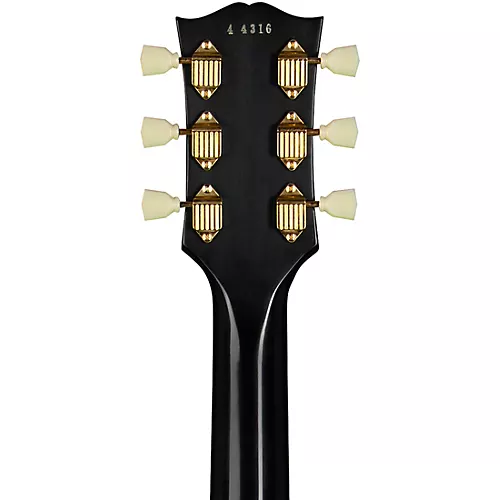 Gibson Custom 1954 Les Paul Custom Reissue VOS Left-Handed Electric Guitar Ebony
