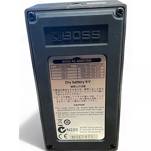 Used BOSS MT2 Metal Zone Distortion Effect Pedal