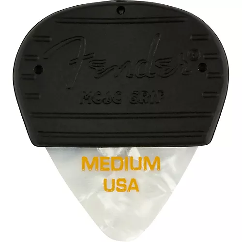 Fender Mojo Grip 351 Guitar Picks (3-Pack) Tortoise Shell Heavy
