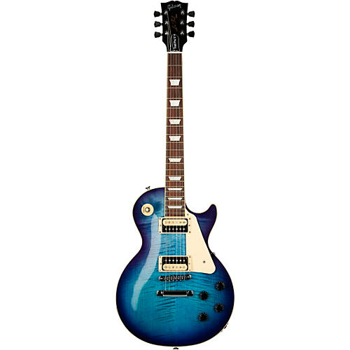 Gibson Les Paul Traditional Pro V AAA Flame Top Electric Guitar Ocean Water Perimeter