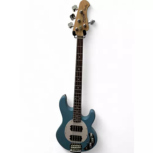 Used Sterling by Music Man STINGRAY SUB SERIES 4 STRING BASS SKY BLUE Electric Bass Guitar SKY BLUE