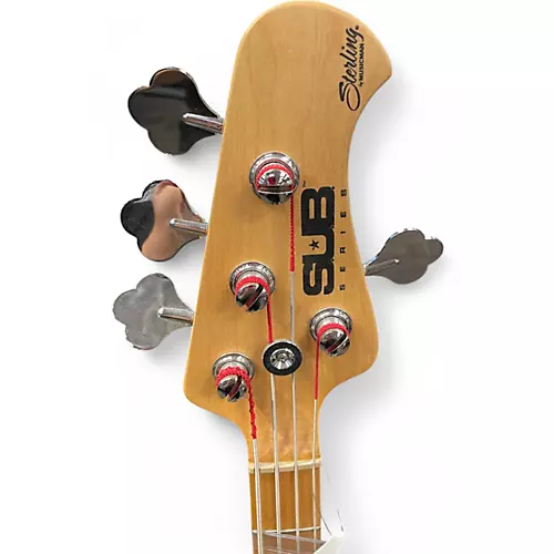 Used Sterling by Music Man Sub 4 Mint Green Electric Bass Guitar Mint Green