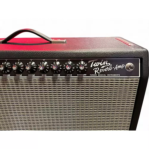 Used Fender Tone Master Twin Reverb 200W 2x12 Guitar Combo Amp