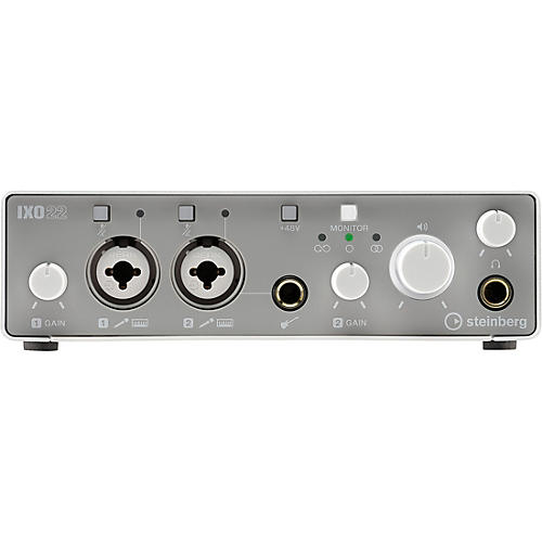 Steinberg IXO22 Audio Interface with Two Mic Preamps Black