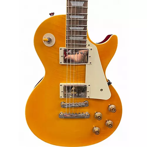 Used Epiphone 1959 STD OUTFIT LES PAUL Lemonburst Solid Body Electric Guitar Lemonburst