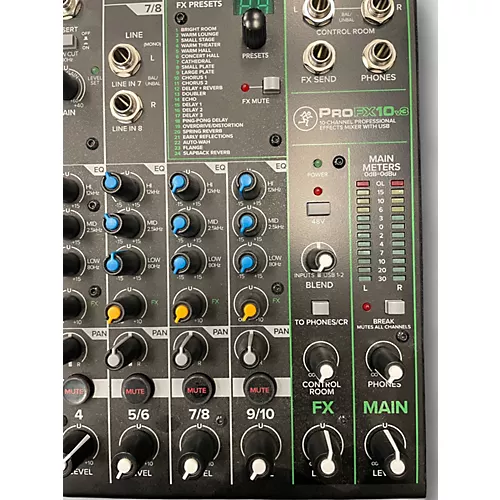 Used Mackie PROFX10v3 Powered Mixer