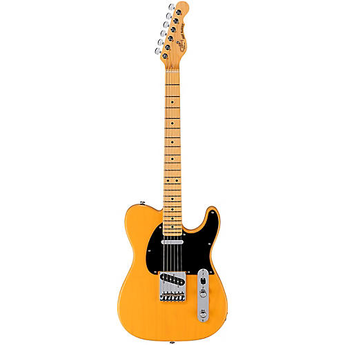 G&L Fullerton Deluxe ASAT Classic Alnico Electric Guitar Blonde