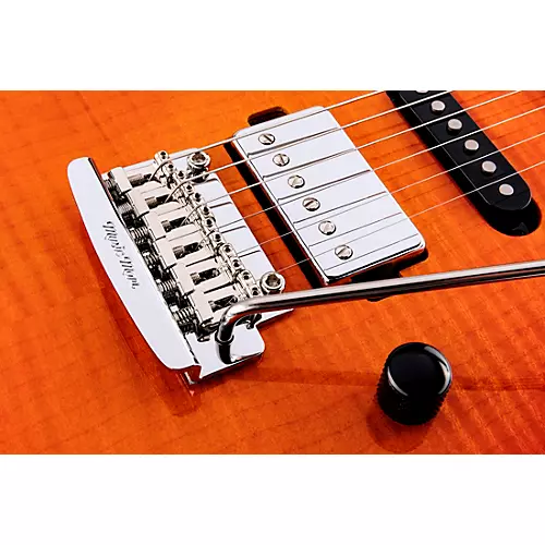 Ernie Ball Music Man Luke 3 HSS Flame Maple Top Rosewood Fingerboard Electric Guitar Cherry Burst