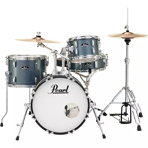 Pearl Roadshow 4-Piece Jazz Drum Set Charcoal Metallic