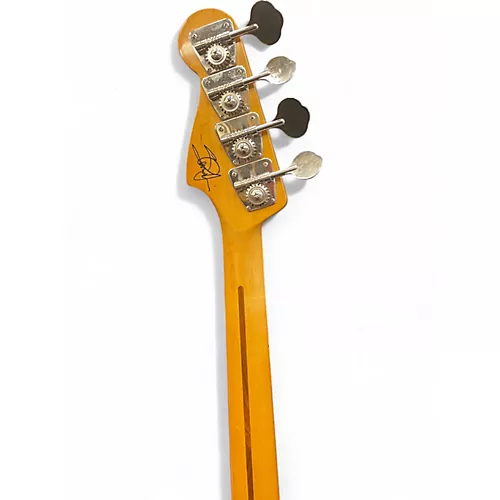 Used Fender Steve Harris Signature Precision Bass Lake Placid Blue Electric Bass Guitar Lake Placid Blue