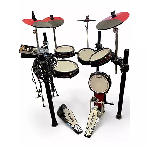 Used Alesis command X Electric Drum Set