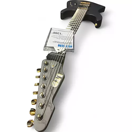 Used Ltd AW-7B Black Open Pore Solid Body Electric Guitar Black Open Pore