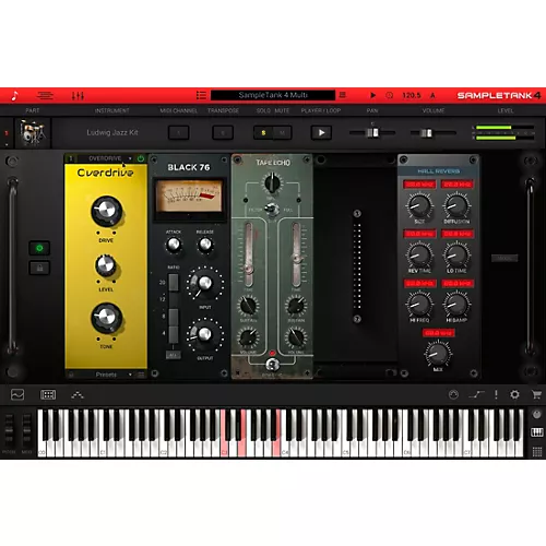 IK Multimedia SampleTank 4 MAX v2 Virtual Instrument Plug-in (Crossgrade)