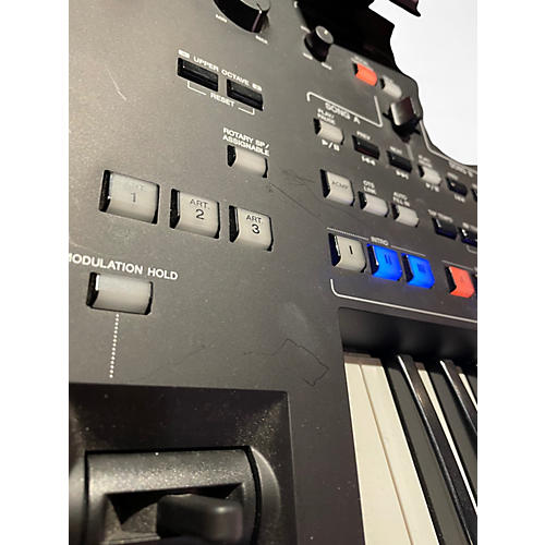Used Yamaha GENOS 76 Key Keyboard Workstation