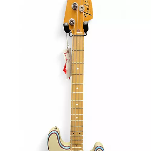 Used Fender Steve Harris Signature Precision Bass Olympic White Electric Bass Guitar Olympic White