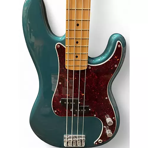Used Fender Player Precision Bass Ocean Turquoise Electric Bass Guitar Ocean Turquoise