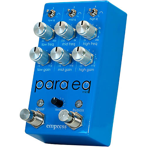 Empress Effects ParaEq MKII Effects Pedal Blue