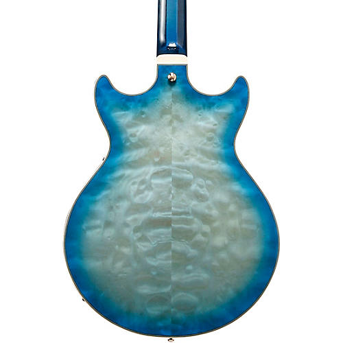 Ibanez AM93QM Artcore Expressionist Series Electric Guitar Antique Yellow Sunburst