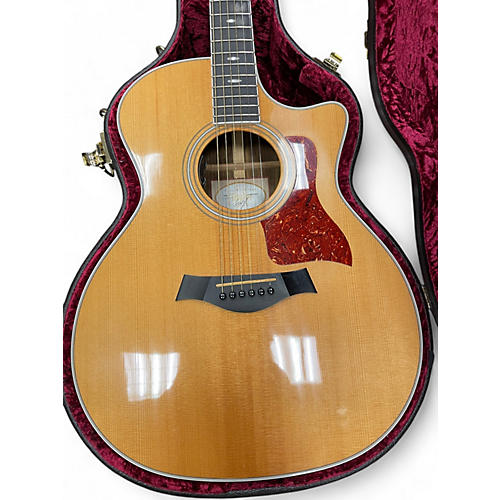 Used Taylor 414CE Natural Acoustic Electric Guitar Natural