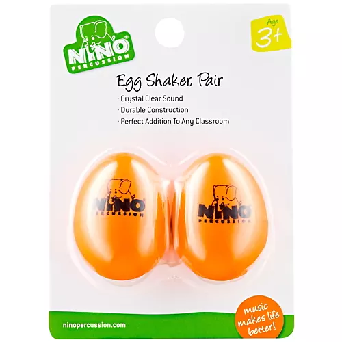 Nino Plastic Egg Shaker Pairs Red