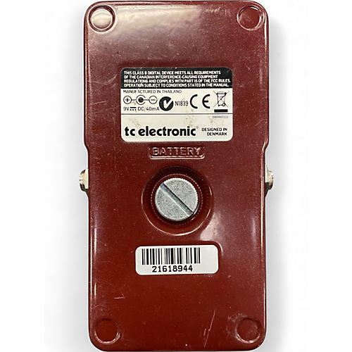 Used TC Electronic Mojomojo Overdrive Effect Pedal