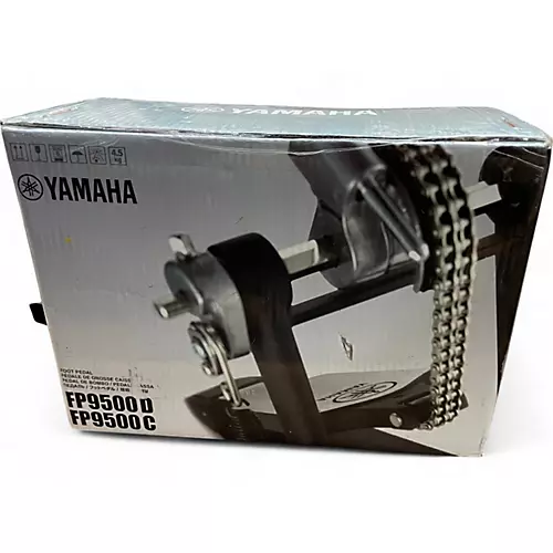 Used Yamaha 2.5in FP9500C BASS DRUM PEDAL CHORME Drum CHORME 19