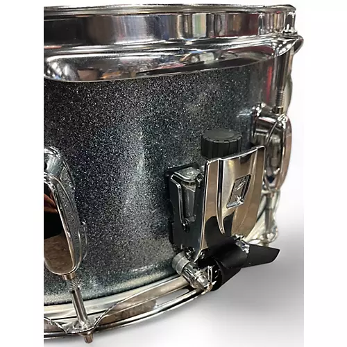 Used TAMA 14X6.5 Superstar Snare SEA BLUE SPARKLE Drum SEA BLUE SPARKLE 213