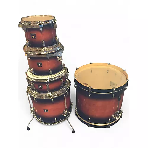 Used TAMA 5 piece Superstar Classic MAHOGANY BURST Drum Kit MAHOGANY BURST