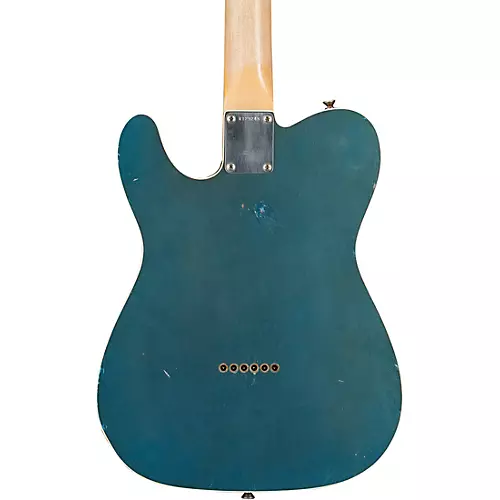 Fender Custom Shop 1963 Telecaster Custom Journeyman Relic Electric Guitar Masterbuilt by Paul Waller Aged Firemist Gold