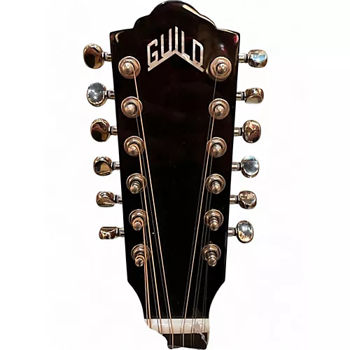 Used 2020s Guild D-2612CE DELUXE Antique Burst 12 String Acoustic Electric Guitar Antique Burst