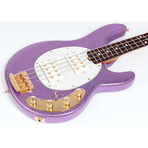 Ernie Ball Music Man StingRay Special HH Electric Bass Guitar Black and Chrome