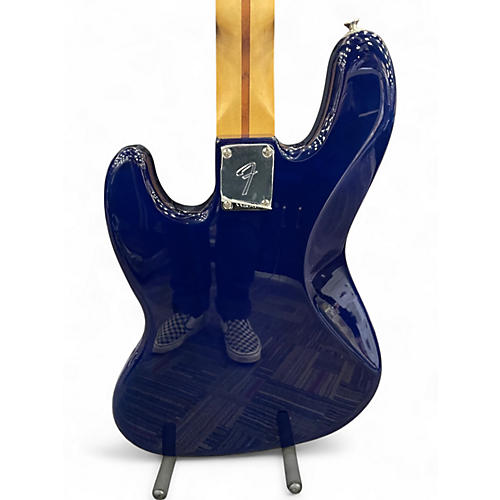 Used Fender Player II Jazz Bass Plus Top Blue Burst Electric Bass Guitar Blue Burst