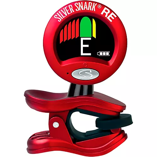 Snark Red Silver Snark Rechargeable Clip-on Tuner 2-Pack