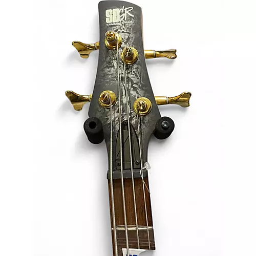 Used Ibanez SR300EDX Black Electric Bass Guitar Black