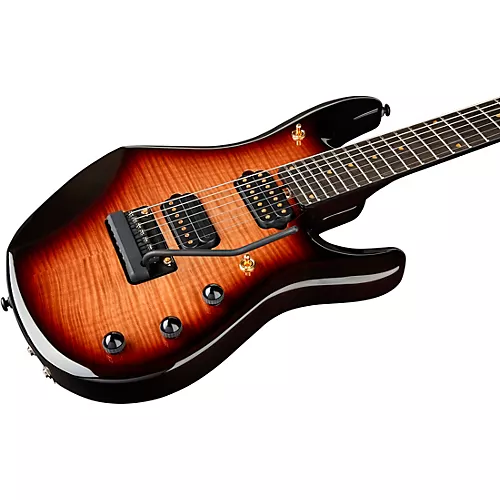 Ernie Ball Music Man 20th Anniversary John Petrucci JP7 7-String Electric Guitar Honey Butter Burst