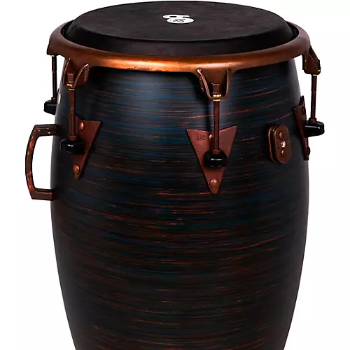 LP LP 60th Anniversary Top Tuning Fiberglass Conga with Rustic Bronze Hardware 11.75 in. Roasted Hazel Finish