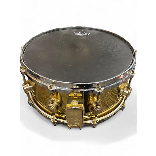 Used DW 14X6 Collector's Series Snare Gold Drum Gold 212