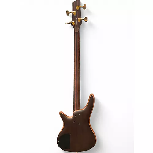 Used 2012 Ibanez Prestige SR5000 Natural Electric Bass Guitar Natural