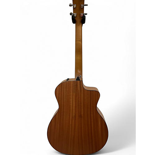 Used Taylor 114CE Left Handed Natural Acoustic Electric Guitar Natural