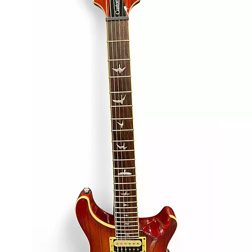 Used PRS SE Custom 24 Sunburst Solid Body Electric Guitar Sunburst