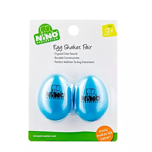 Nino Plastic Egg Shaker Pairs Red