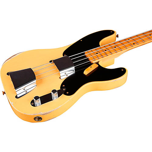 Fender Custom Shop 1951 Limited-Edition Precision Bass Heavy Relic Aged Nocaster Blonde