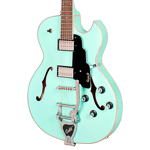 Guild Starfire I SC With Guild Vibrato Tailpiece Semi-Hollow Electric Guitar Snow Crest White