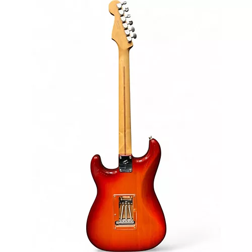 Used Fender Player Plus Stratocaster Plus Top Cherry Sunburst Solid Body Electric Guitar Cherry Sunburst