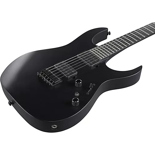 Ibanez RG Iron Label Electric Guitar Black Flat
