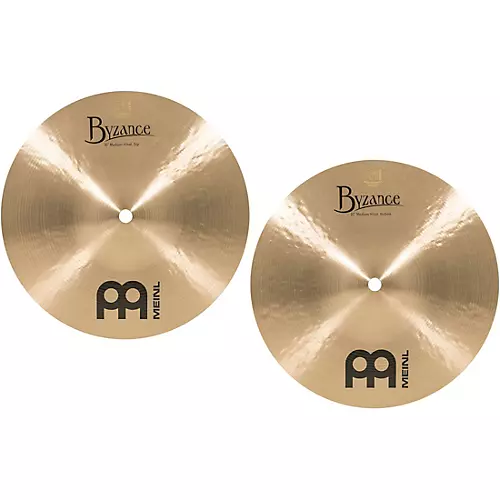 MEINL Byzance Mini Hi-Hat Traditional Cymbals 10 in.