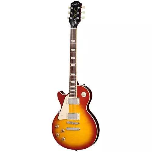 Epiphone Les Paul Standard '50s Figured Left-Handed Electric Guitar Washed Cherry Sunburst