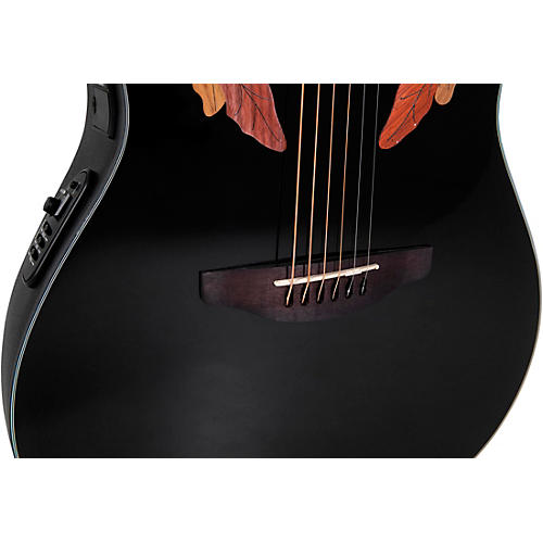 Ovation CE44 Celebrity Series Elite Mid-Depth Acoustic-Electric Guitar Reverse Blue Burst